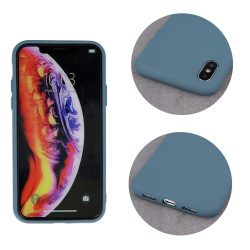 Nakładka Silicon iPhone 7/8/SE 2020 szaro-niebieski